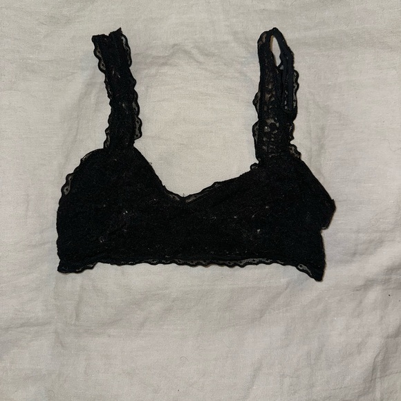 Aerie Black Lace Bralette - Picture 2 of 4